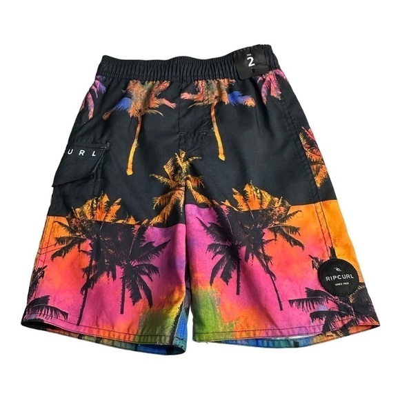 Rip Curl Palm Swim Shorts Size 2 - Picture 1 of 5